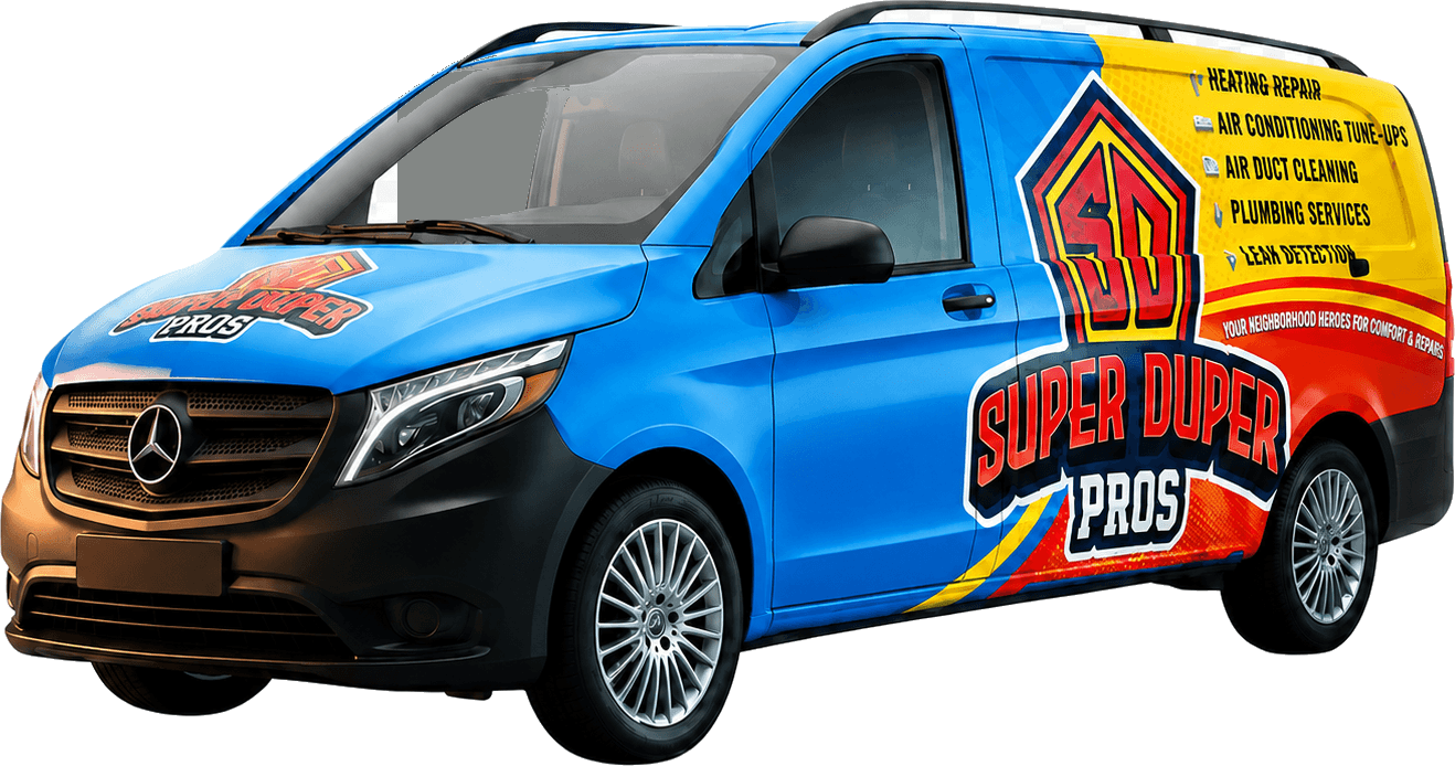 Super Duper Pros San Diego service van